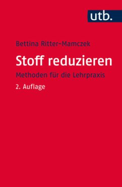 Stoff reduzieren - Ritter-Mamczek, Bettina