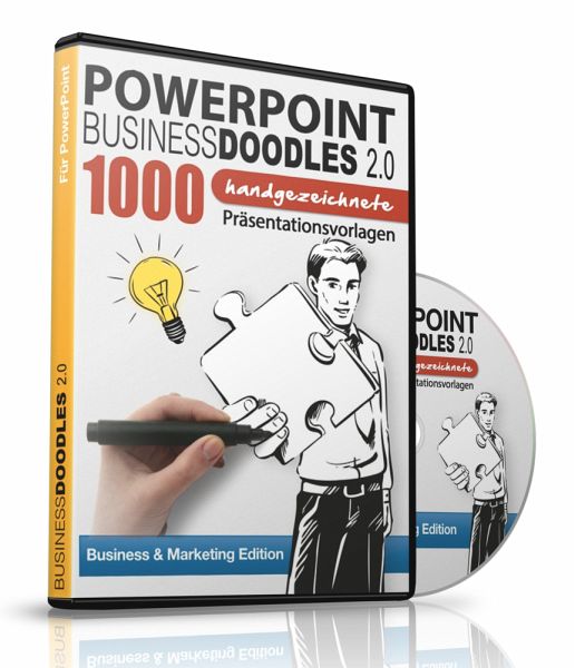 PowerPoint BusinessDoodles 2.0, 1000 Handgezeichnete Präsentationsvorlagen für PowerPoint (PC & Mac), 1 CD-ROM (Business & Marketing Edition) PowerPoint BusinessDoodles 2.0, 1000 Handgezeichnete Präsentationsvorlagen für PowerPoint (PC & Mac), 1 CD-ROM (Business & Marketing Edition)