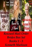 Mail Order Bride: Rescued Mail Order Brides Box Set - Books 1-3 (Rescued Western Historical Mail Order Bride Victorian Romance Collection, #1) (eBook, ePUB)