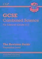 GCSE Combined Science Edexcel Revision Guide - Foundation inc. Online Edition, Videos & Quizzes - Cgp Books