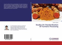 Studies On Standardization Of Turmeric Processing - Gagare, Santosh