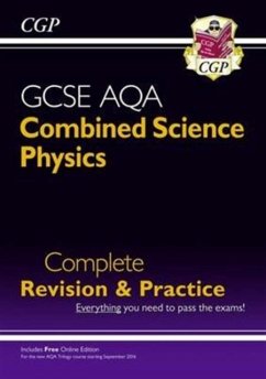 Cover New Grade 9-1 GCSE Combined Science: Physics AQA Complete Revision & Practice with Online Edition