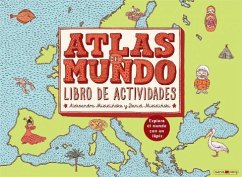 Atlas del mundo : libro de actividades : explora el mundo con un lápiz - Mizieli?ski, Daniel; Mizieli?ska, Aleksandra