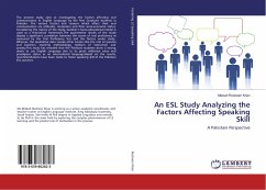 An ESL Study Analyzing the Factors Affecting Speaking Skill