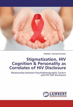 Stigmatization, HIV Cognition & Personality as Correlates of HIV Disclosure - Kazeem, Olalekan Taoreed