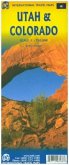 International Travel Map ITM Utah & Colorado International Travel Map ITM Utah & Colorado
