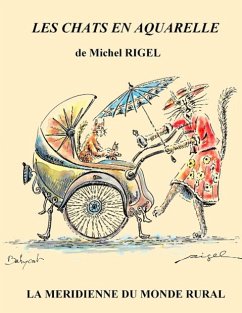 Les chats en aquarelle - Rigel, Michel
