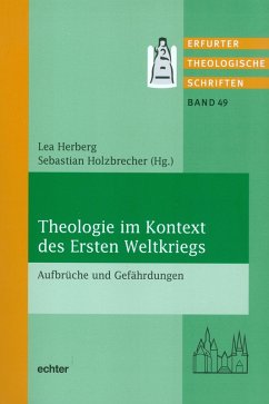 Theologie im Kontext des Ersten Weltkrieges (eBook, ePUB)