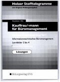 Kauffrau/-mann für Büromanagement, Gestreckte Abschlussprüfung Teil 1, Baden-Württemberg (Lösungen) / Holzer Stofftelegramme