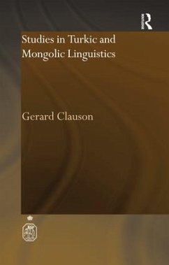 Studies in Turkic and Mongolic Linguistics - Clauson, Gerard