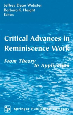 Cover Critical Advances in Reminiscence Work (eBook, PDF)