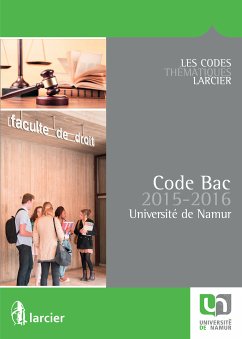 Code Bac pour l'Université de Namur – 2015 - 2016 (eBook, ePUB) - Collectif