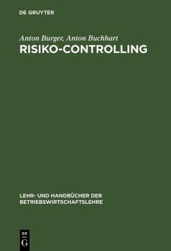 Risiko-Controlling (eBook, PDF) - Burger, Anton; Buchhart, Anton