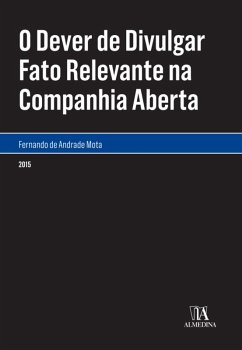 Cover O Dever de Divulgar Fato Relevante na Companhia Aberta (eBook, ePUB)
