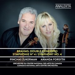 Doppelkonzert/Sinfonie 4 - Zukerman,P./Forsyth,A./Canada'S Nat.Arts Centre O