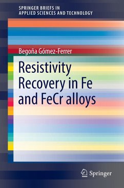 Resistivity Recovery in Fe and FeCr alloys - Gómez-Ferrer, Begoña