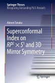 Superconformal Index on Rp2 × S1 and 3D Mirror Symmetry