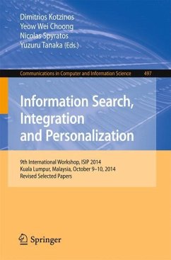 Information Search, Integration and Personalization