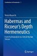 Habermas and Ricoeur's Depth... - Bild 1