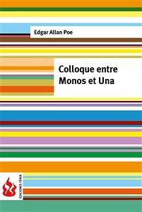 Colloque entre Monos et Una (low cost). Édition limitée (eBook, PDF) - Allan Poe, Edgar; Allan Poe, Edgar