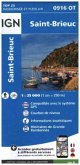 IGN Karte, Carte de randonnée (et plein air) St. Brieuc