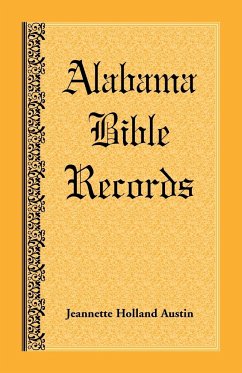 Alabama Bible Records - Austin, Jeannette Holland
