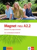 Magnet neu A2.2. Kurs- und Arbeitsbuch mit Audio-CD