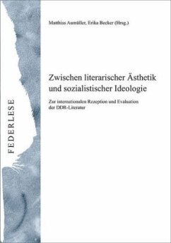 Cover Zwischen literarischer Ästhetik und sozialistischer Ideologie