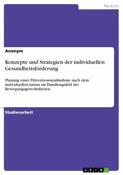 Konzepte und Strategien der individuellen Gesundheitsförderung (eBook, PDF)