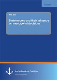 Stakeholders and their influence on managerial decisions (eBook, PDF)