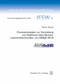 Prozessstrategien zur Vermeidung von Heißrissen beim Remote-Laserstrahlschweißen von AlMgSi 6016 (eBook, PDF)