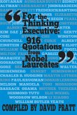 For the Thinking Executive: 916 Quotations from Nobel Laureates (eBook, ePUB)