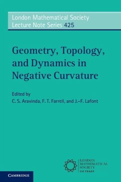 Geometry, Topology, and Dynamics in Negative Curvature (eBook, ePUB)