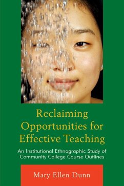 Cover Reclaiming Opportunities for Effective Teaching (eBook, ePUB)