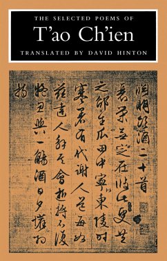 The Selected Poems of T'ao Ch'ien (eBook, ePUB) - Chien, Tao