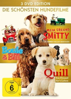 Die schönsten Hundefilme - Quill / Mein Freund Smitty / Boule & Bill DVD-Box