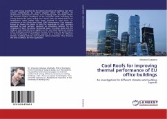 Cool Roofs for improving thermal performance of EU office buildings