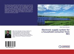 Electronic supply system for a household consumer from RES