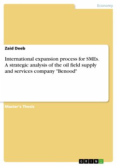 International expansion process for SMEs. A strategic analysis of the oil field supply and services company &quote;Benood&quote; (eBook, PDF)