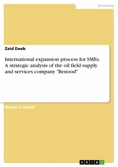 International expansion process for SMEs. A strategic analysis of the oil field supply and services company 