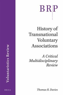 History of Transnational Voluntary Associations - Davies, Thomas R