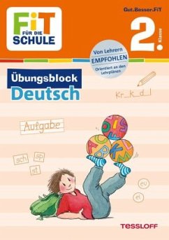 Cover Fit für die Schule: Übungsblock Deutsch 2. Klasse