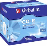 1x10 Verbatim CD-R 90 / 800MB JC 48x Speed, ExtraProtection