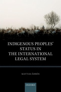 Indigenous Peoples' Status in the International Legal System (eBook, ePUB) - Hr?N, Mattias