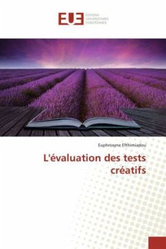 L'évaluation des tests créatifs - Efthimiadou, Euphrosyne