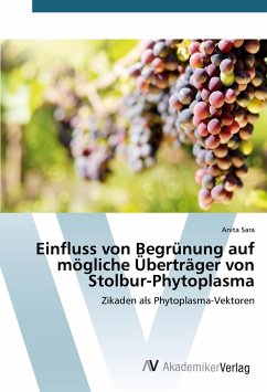 Einfluss von Begrünung auf mögliche Überträger von Stolbur-Phytoplasma - Sara, Anita