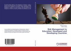 Risk Management in Education: Developed and Developing Countries