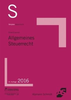 Skript Allgemeines Steuerrecht - Drüen, Klaus-Dieter; Lippross, Otto-Gerd