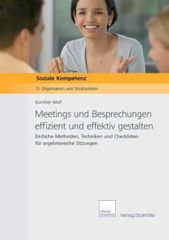 Cover Meetings und Besprechungen effizient und effektiv gestalten (eBook, PDF)