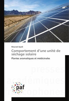 Comportement d¿une unité de séchage solaire